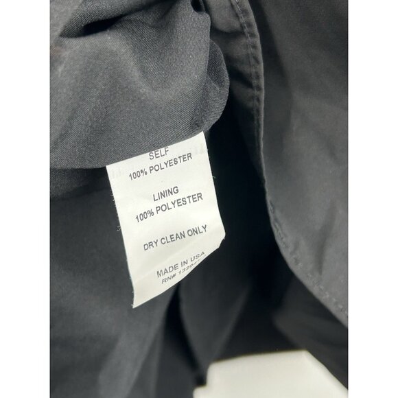 Amanda Uprichard Women’s Size Large Sicily Mini Black Dress Made In USA - Picture 10 of 15